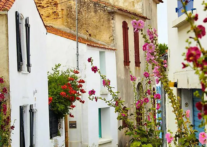 Maison De Aux Volets Bleus Hébergement de vacances *